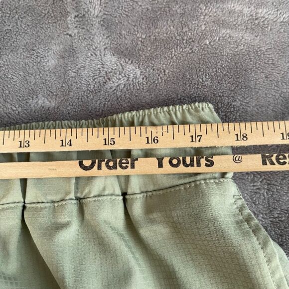 Columbia Shorts Womens Medium Sage Green Pull-on Ripstop 5" Inseam - Picture 6 of 13